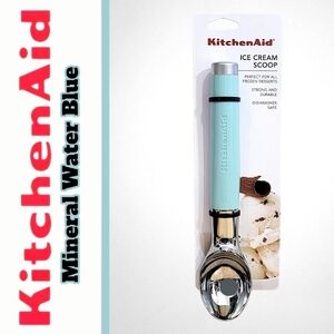 KitchenAid Ice Cream Scoop - Mineral Water Blue Handle